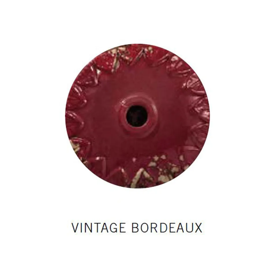 Industriell design vägglampa i järn och keramik Handgjord - Grunge Viadurini