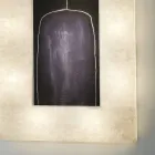 Modernt design väggljus In-es.artdesign Lunar Bottle 2 i nebulit Viadurini