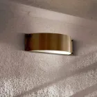 Mode applikationer små koppar och vitt metakrylat Viadurini