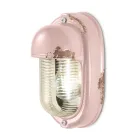 Vägglampa Handgjord keramik och vertikal industrijärn - Vintage Viadurini