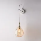 Järnvägglampa med Pyrexglas Tillverkad i Italien för inredning - Amazonia Viadurini