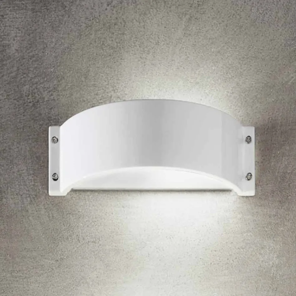 Applikationer i vit keramiska plattor Glamour Aldo Bernardi Viadurini