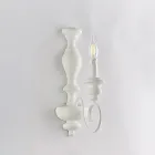 Vägglampor i trä och lackerat järn för inredning - Tillverkade i Italien - Toscana Viadurini