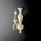 Vägglampor i trä för inredning - Tillverkade i Italien - Florens Viadurini