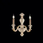 Vägglampor i trä för inredning - Tillverkade i Italien - Milano Viadurini