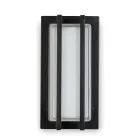 Vintage vägglampa i mässing, E27-sockel och atmosfärisk lampa tillverkad i Italien - Kristall Viadurini