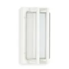 Vintage vägglampa i mässing, E27-sockel och atmosfärisk lampa tillverkad i Italien - Kristall Viadurini