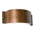 Crescent-Moon vägglampa i koppar och LED Tillverkad i Italien - Exempel Viadurini