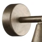 Utomhusvägglampa i järn och glas Tillverkad i Italien - Molnigt Viadurini