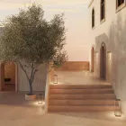 Utomhusvägglampa i mässing Tillverkad i Italien - soligt Viadurini