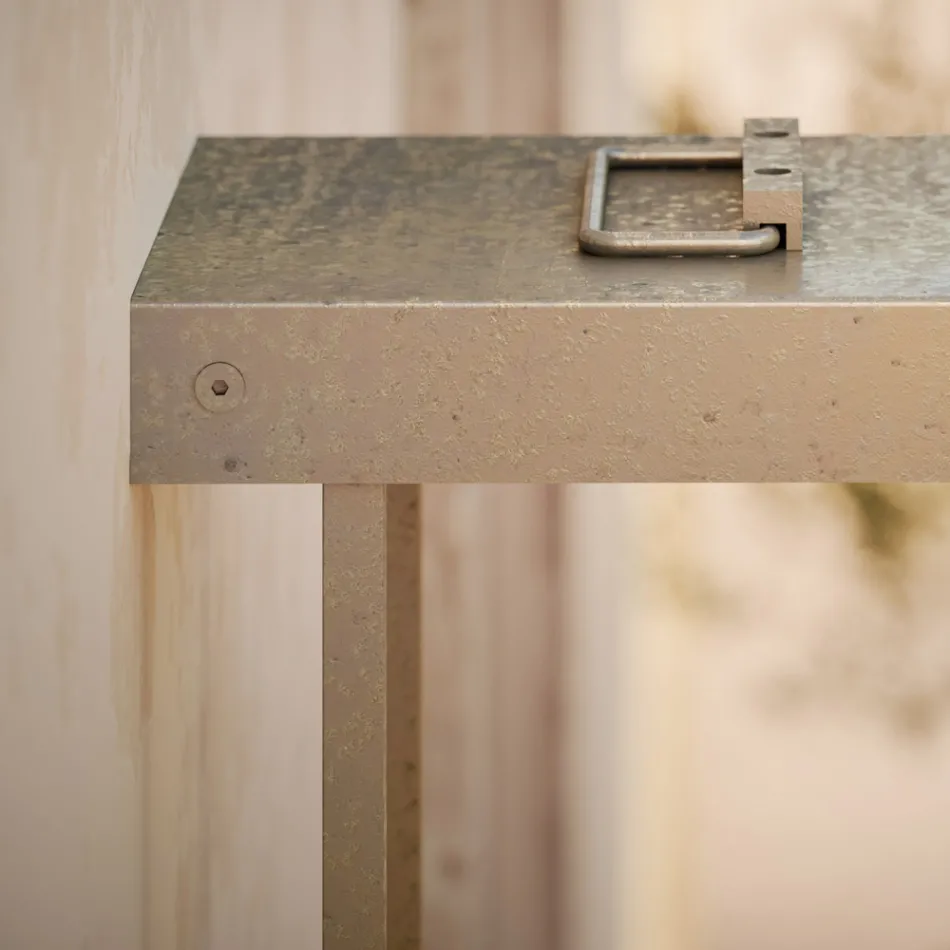 Utomhusvägglampa i mässing Tillverkad i Italien - soligt Viadurini