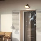 Utomhusvägglampa i glas och mässing Tillverkad i Italien - Regn Viadurini