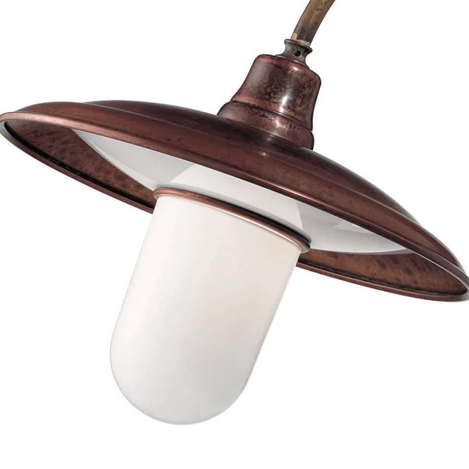 Väggapplikationer i mässing, koppar och glas i Italien - Chiocciola Viadurini