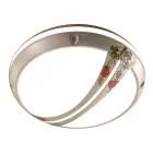 Trädgårdsvägglampa eller taklampa i handmålad aluminium - Brindisi Viadurini