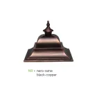 Utomhusvägglampa i aluminium och glas Made in Italy Vintage - Bonaria Viadurini