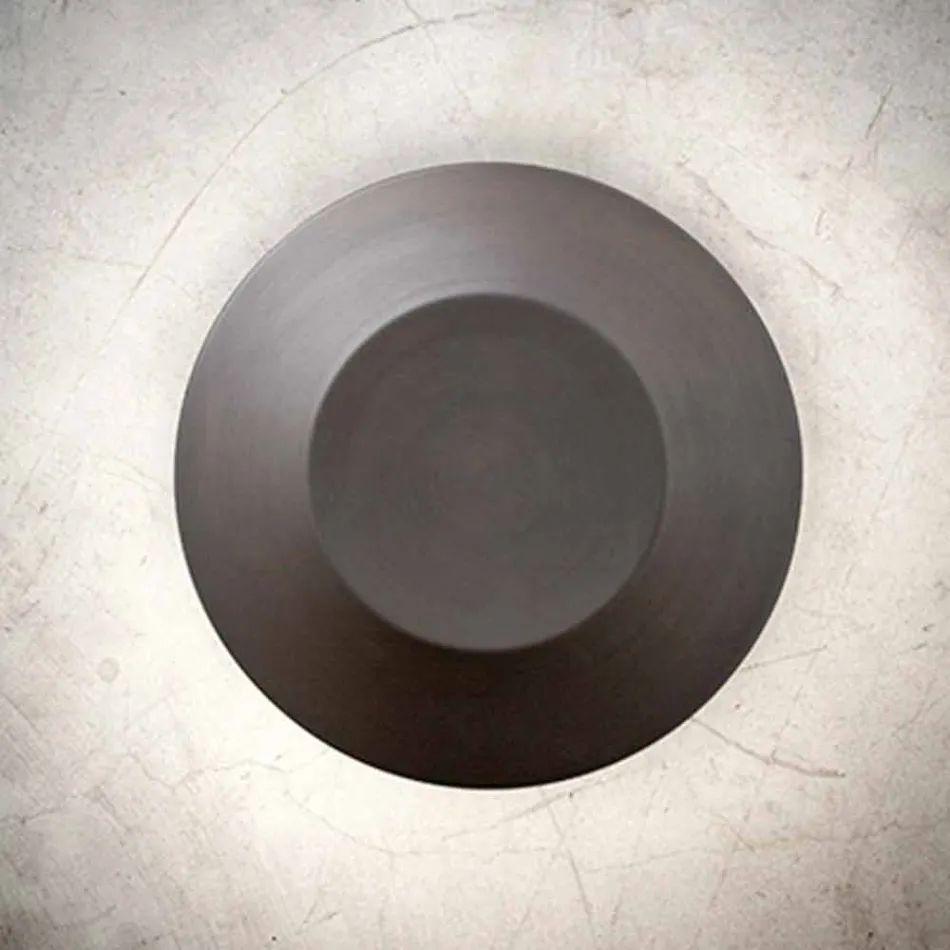 Vägglampa för modernt exteriör i koppar Tillverkad i Italien - Pasdedeux Aldo Bernardi Viadurini