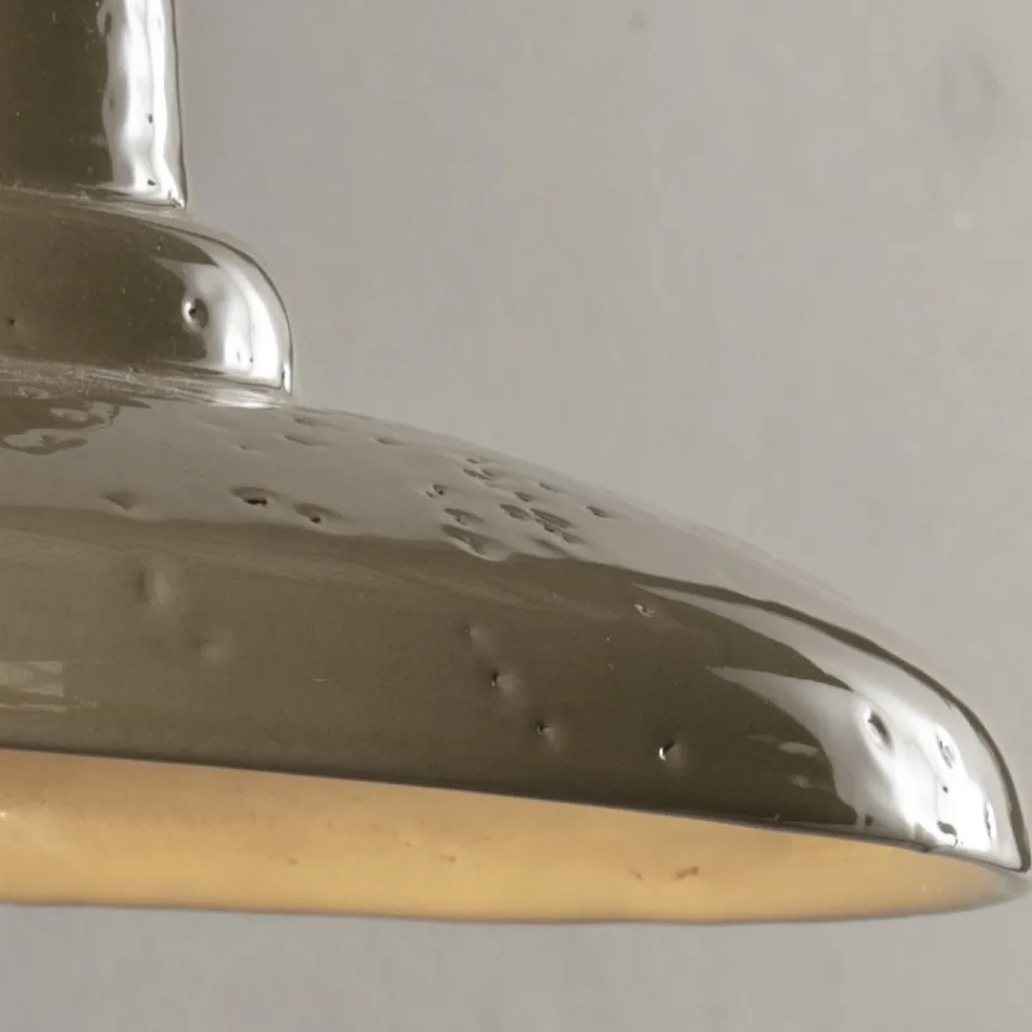 Rund Artisan Garden Applique i Galestro Made in Italy - Toscot Spoleto Viadurini