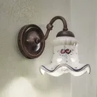 Vintage järn och keramik Handgjord applikation och handdekorerad - Chieti Viadurini