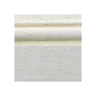 Patinerad vit trägarderob med 2 dörrar tillverkad i Italien - Agni Viadurini