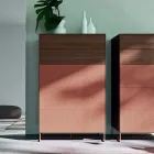 5 element sovrumsmöbler tillverkade i Italien lyx - Zakynthos Viadurini