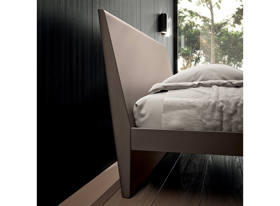 Modern stil 5 -element sovrumsmöbler tillverkade i Italien - Diamond Viadurini