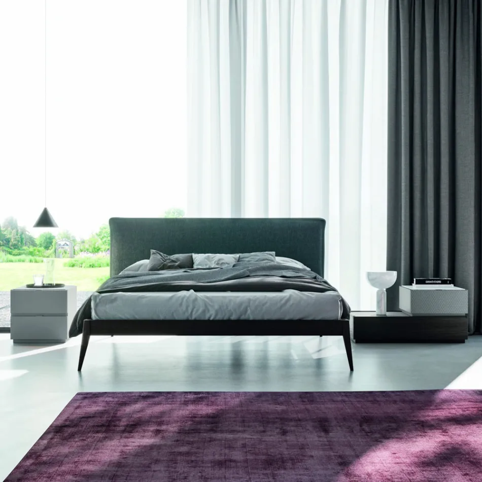 Sovrumsmöbler med 7 element Modern Style Made in Italy - Polynesia Viadurini