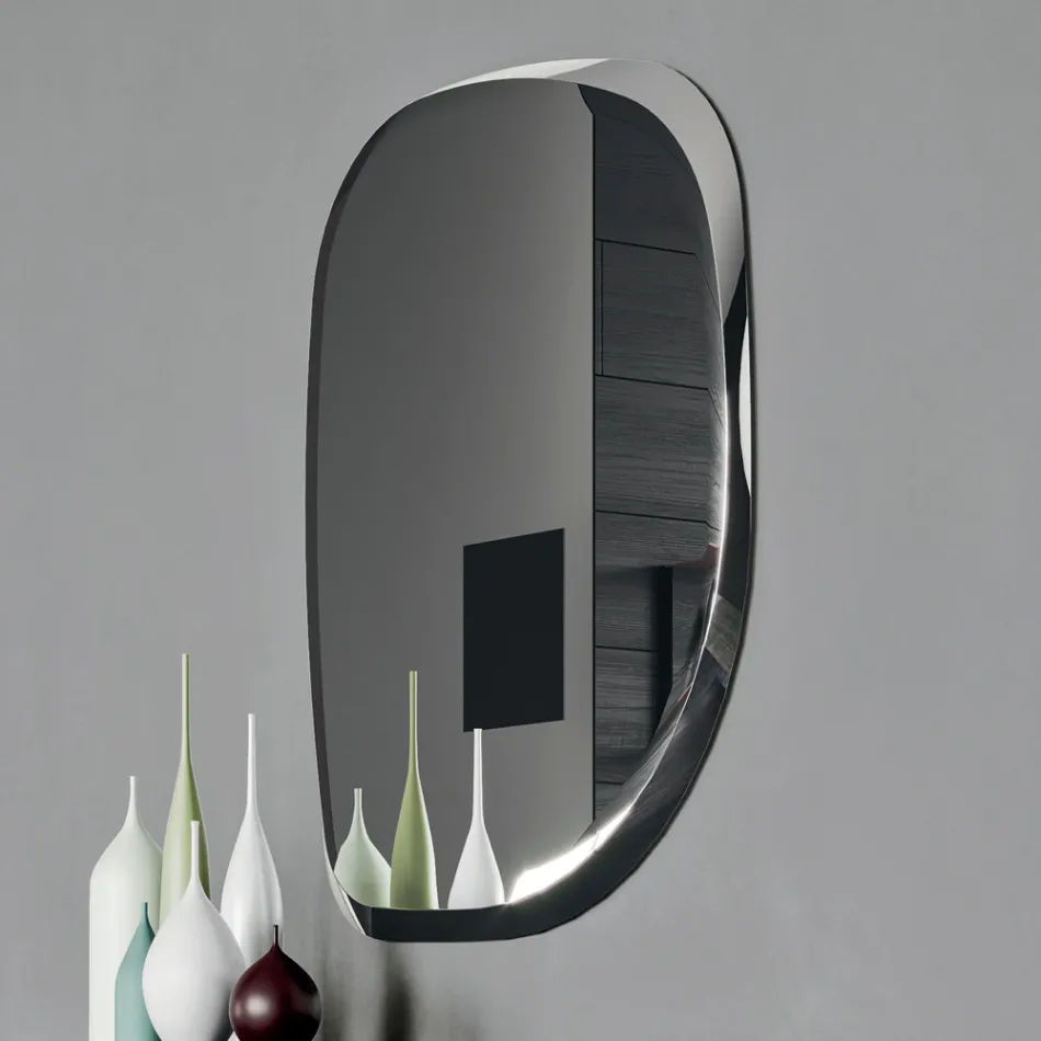 Dubbelrumsmöbler med 5 element tillverkade i Italien - Scampia Viadurini