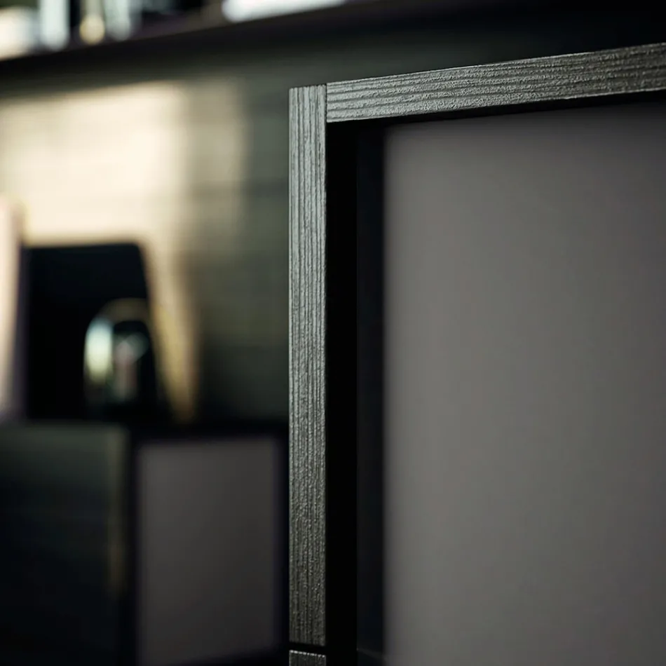 Dubbelrumsmöbler med 5 element tillverkade i Italien - Scampia Viadurini