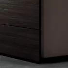 Dubbelrumsmöbler med 5 element tillverkade i Italien - Scampia Viadurini