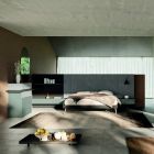 6 -Element sovrumsmöbler tillverkade i Italien - Ruby Viadurini
