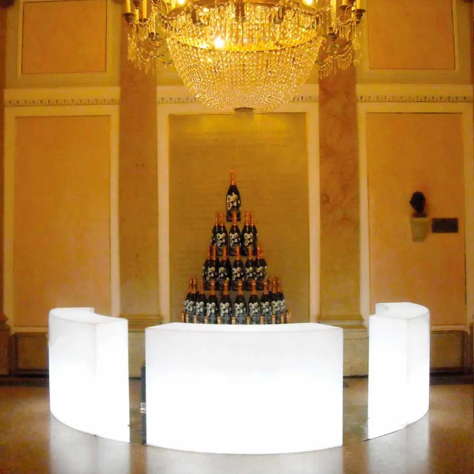 Modular bright bar counter för trädgård Slide Snack Bar Viadurini