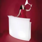 Bright bar counter Moderna stil Slide Break Bar gjord i Italien Viadurini