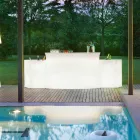 Bright bar counter Moderna stil Slide Break Bar gjord i Italien Viadurini