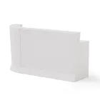 Modulbänk med ljus utomhus Tillverkad i Italien - Mistra Viadurini