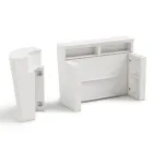 Modulbänk med ljus utomhus Tillverkad i Italien - Mistra Viadurini