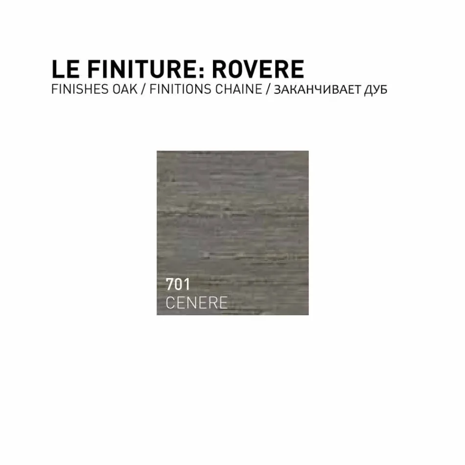 Modernt design upphängt sjunkerbas 85x55x55cm Arya lackerat trä Viadurini