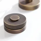 Modern 3-håls tvättställsblandare med avfall tillverkad i Italien - Quito Viadurini