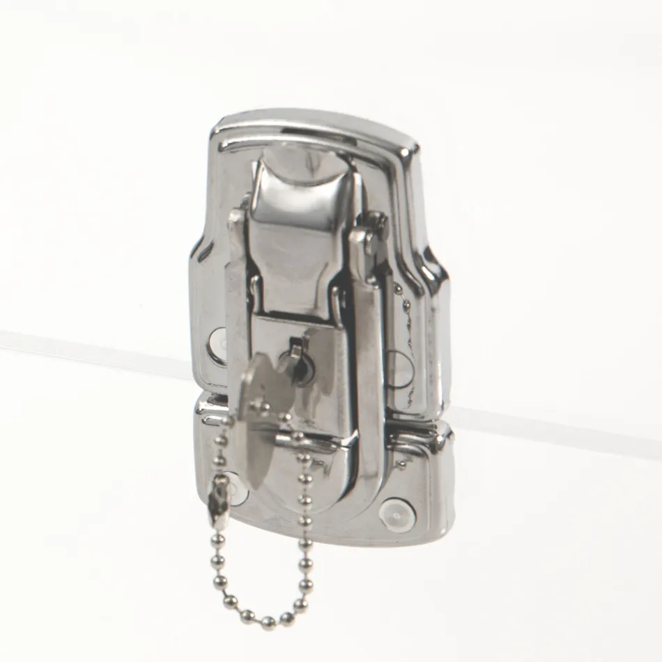 Designstam i transparent akrylkristall och modernt stål - Dante Viadurini