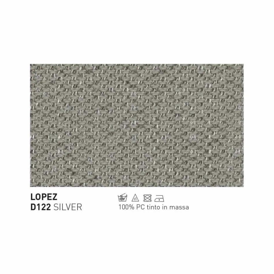 Bergere trädgårdsfåtölj Varaschin Sommar Set med modern design Viadurini