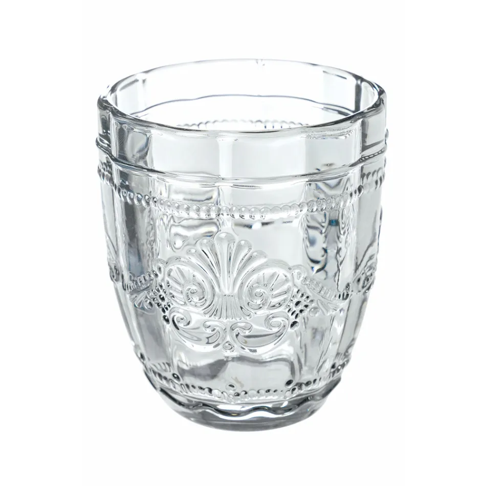 Glas Service Vattenglasögon med Arabescato -dekoration 12 delar - Skruv Viadurini