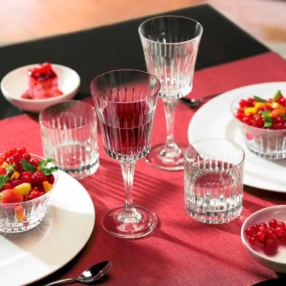 Dubbel gammaldags tumlare låg glasögon 12 stycken lyx - Senzatempo Viadurini