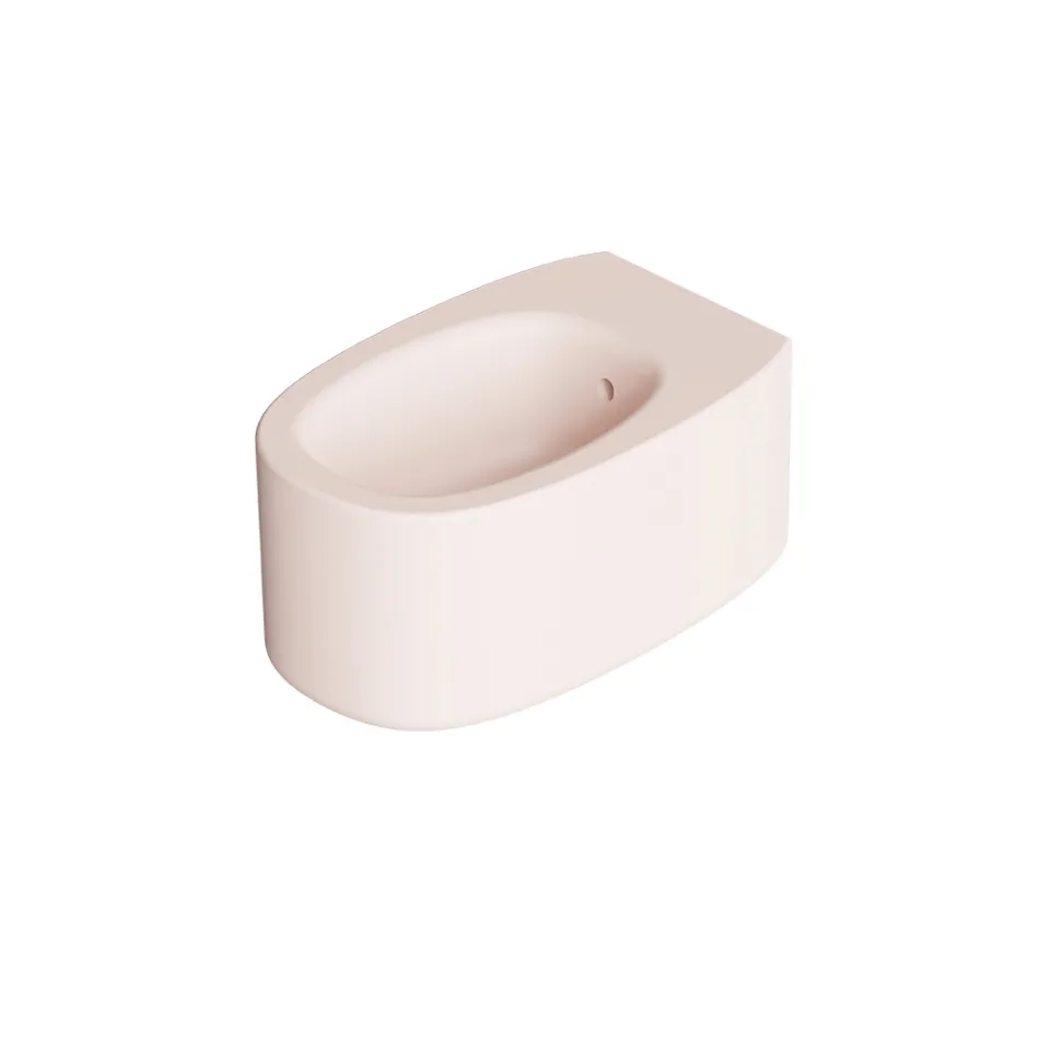 Vägghängd keramisk bidé i olika färger Tillverkad i Italien - Flicka Viadurini