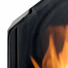 Biocamino Bänk keramiska bioetanol och Curtis stål Viadurini