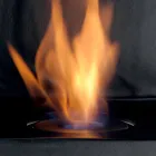 Biocamino Bänk keramiska bioetanol och Curtis stål Viadurini