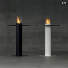 Biocamino utomhus bioetanol med glasskiva Dean-Table Viadurini