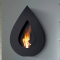 Biocamino Modern Wall bioetanol till Joseph flamma form
