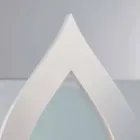 Biocamino från bioetanol jord, eld-formade modern design Todd Viadurini