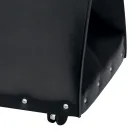 Vedväska i ekologisk läder med hjul Made in Italy - Snigel Viadurini