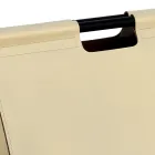 Vedväska i ekologisk läder med hjul Made in Italy - Snigel Viadurini