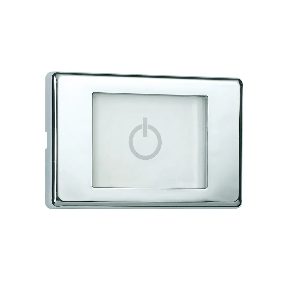 Bossini Dream modernt duschhuvud i kromfinish med LED-lampor och fyra funktioner Viadurini